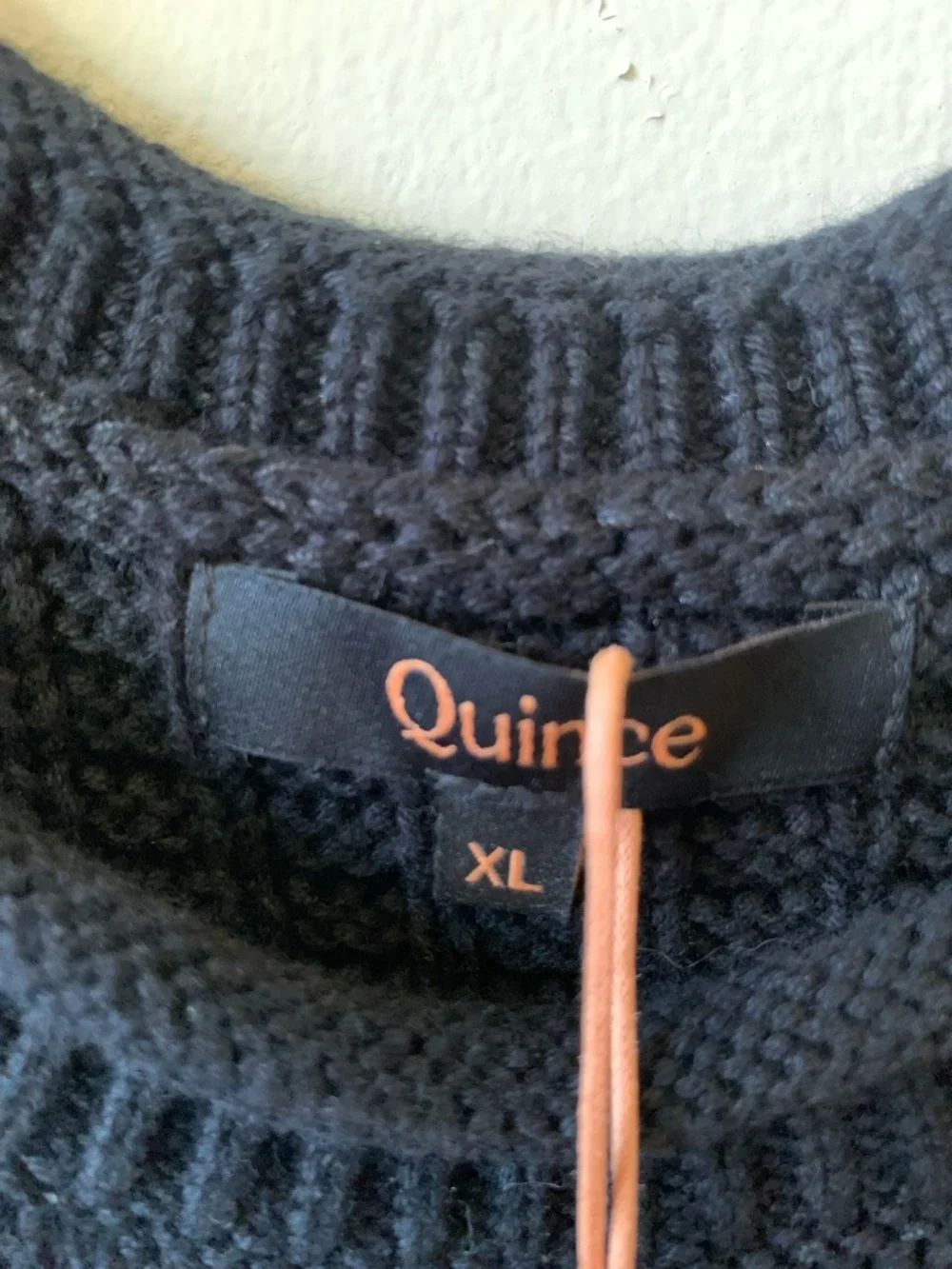 Quince Black Ribbed Knit Tank Top - Picture 2 of 5